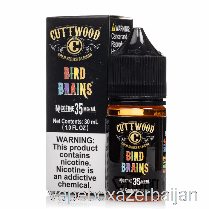 Vape Smoke Bird Brains - Cuttwood Salts - 30mL 35mg